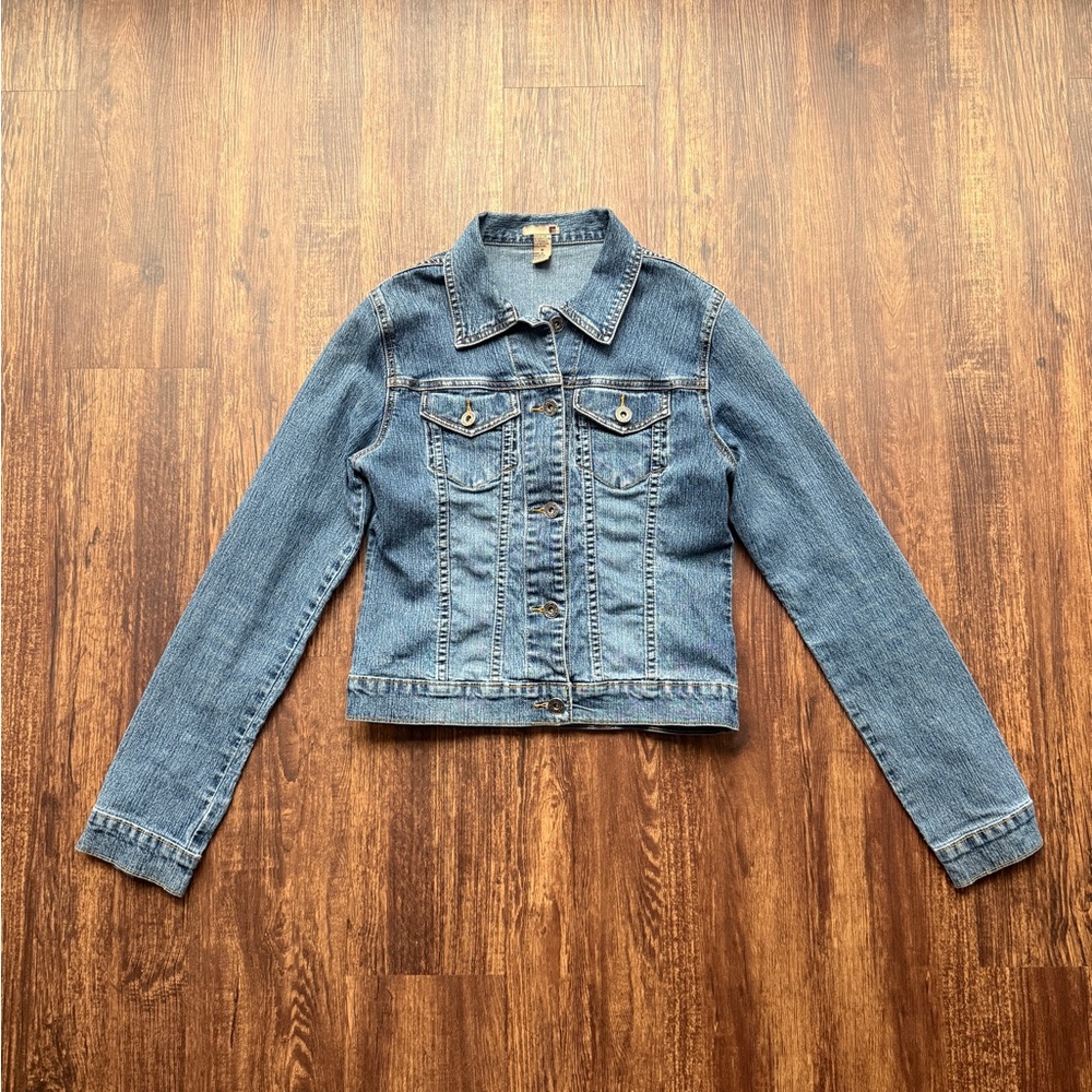 Women’s Vintage Forever 21 Lightly Distressed Jean Jacket - Size Medium
